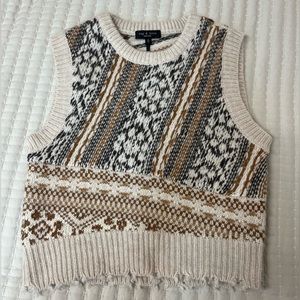 Rag & Bone Hollis Fair Isle Vest